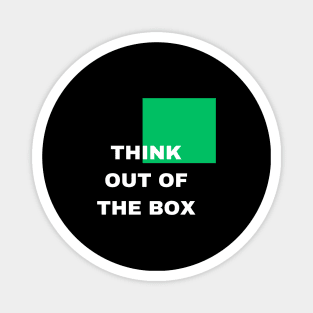 Out of the Box Thinker Magnet